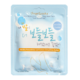 AngelLooka Ultra Moisturizing Cooling Foot Mask Pack 61614
