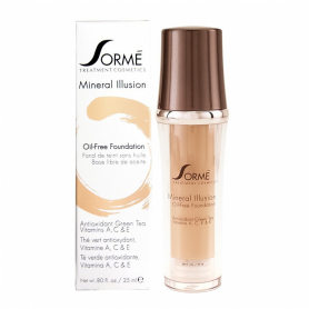 Sorme Mineral Illusion Oil-Free Foundation.8ozDark Beige 715