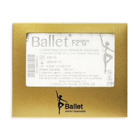Ballet Gold Ballet Needles 50PK F2"G" 02511