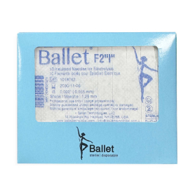 Ballet Insulated Electrolysis Needles 50PK F2"I" 02521