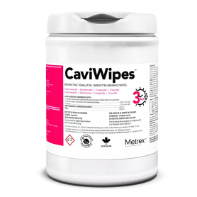 Metrex CaviWipes 160 Pre-Saturated Towelettes 6"x6.75" 1100