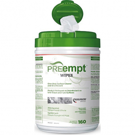 PREempt Wipes Cleaner&Disinfectant 160Sheets PRE-11221
