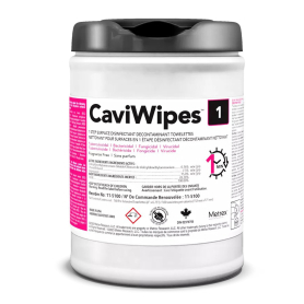 Metrex CaviWipes 160 Pre-Saturated Towelettes 6"x6.75" 5100