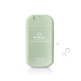 Be Sprucy Liquid Hand Sanitizer Spray Unscented 61429