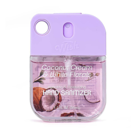Wish Liquid Hand Sanitizer Spray 1.2oz Coconut Cream 60383