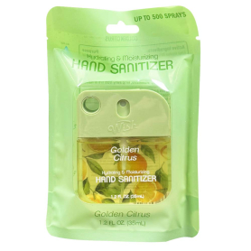 Wish Liquid Hand Sanitizer Spray 1.2oz Golden Citrus 60382