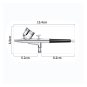 Dual-Action Airbrush Nozzle Set 12085