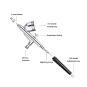 Dual-Action Airbrush Nozzle Set 12085