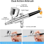 Dual-Action Airbrush Nozzle Set 12085