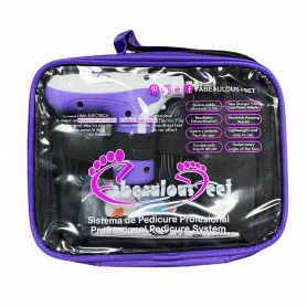 Fabeaulous Feet Electric Pedicure File System 12V - Purple