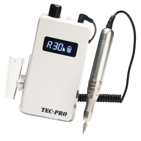 Medicool TEC-PRO Portable Electric Nail File White TEC-PRO-W
