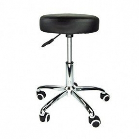 Stool For Facial Bed - Black LK-3203B