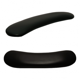 Berkeley 20" Armrest - Curved Black- TB910CBK