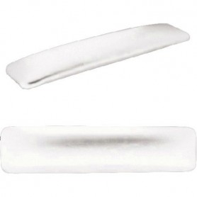 Berkeley 16" Armrest - Straight White TB905SWH