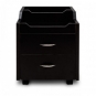 J&A KM Pedicure Cart - Dark Brown PT14