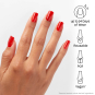 OPI xPRESS/ON Press On Nails Tips - Slaying with Fire AN059S