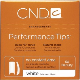 CND Performance Tips White 50 pk - Size 3