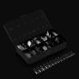 Apres Gel-X Soft Gel Tips Sculpted Stiletto Long 280Pcs12051