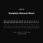 Apres Gel-X Soft Gel Tips Sculpted Almond Short 280Pcs 12099