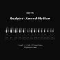 Apres Gel-X Soft Gel Tips Sculpted Almond Medium 280Pcs