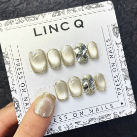 Linc Q Press on Nails Tips #1259 Short 01259
