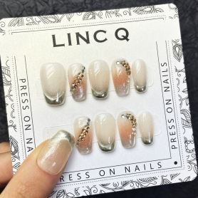 Linc Q Press on Nails Tips #1343 Short 01343