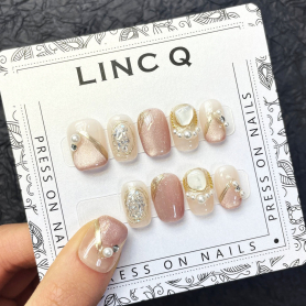 Linc Q Press on Nails Tips #1344 Short 01344