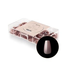 Apres Gel-X Mia Neutrals Natural Coffin Short 150PC 40031
