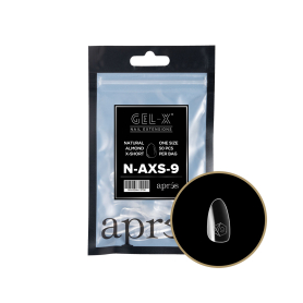 Apres Gel-X Tips Natural Almond X-Short Refill Bag NAXS9