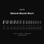 Apres Gel-X Soft Gel Tips Natural Round Short 280Pcs 41189