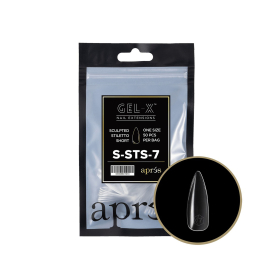 Apres Gel-X Tips Sculpted Stiletto Short Refill Bag SSTS7