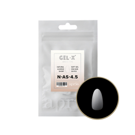 Apres Ombre Gel-X Tips Natural Almond Short Refill NAS4.5