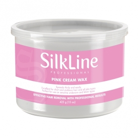 Silkline Pink Cream Wax 425g/15 oz - SLWCREMENC 33016
