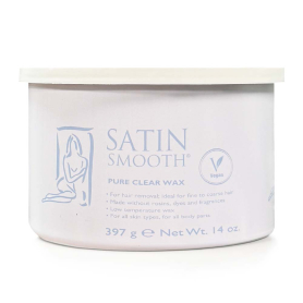 Satin Smooth Pure Clear Wax 14 oz. 44514