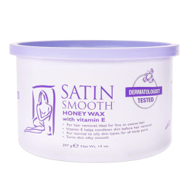 Satin Smooth Honey Wax With Vitamin E 14 oz. 14141