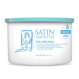 Satin Smooth Tea Tree Wax 14 oz. SSW14TTG / 27948