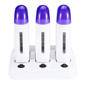 Silver Star Triple Roll On Wax Heater Blue 11520