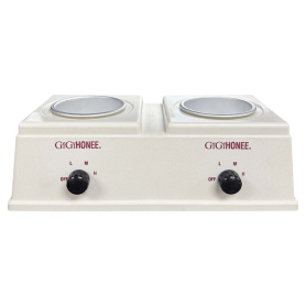 Gigi Deluxe Double Wax Warmer  0230CN