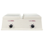 Gigi Deluxe Double Wax Warmer  0230CN
