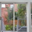 Barre de s&eacute;curit&eacute; pour porte patio avec verrou anti-soul&egrave;vement