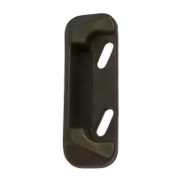 Solid Strike For Storm Door Latches, Nylon, Black