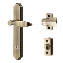 ML Lever Set With Keyed Deadbolt (4 Posts)