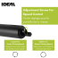 Heavy Storm Door Closer, Matte Black