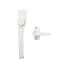 Bundle Heavy Storm Door Closer with Classic Push Button Storm Door Handle, White