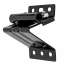 Fixture sup&eacute;rieure pour porte de garage, noir
