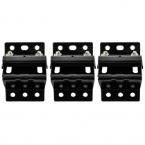 Discontinu&eacute; : Fixation sup&eacute;rieure pour porte de garage, noir (paquet de 3)