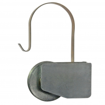 Rouleaux pour porte moustiquaire de patio, zinc, (paquet de 2)