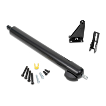Standard Door Closer with Touch-N-Hold, Black