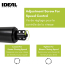 Standard Door Closer with Touch-N-Hold, Black