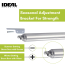 Ferme-porte standard pour contre-porte, aluminium